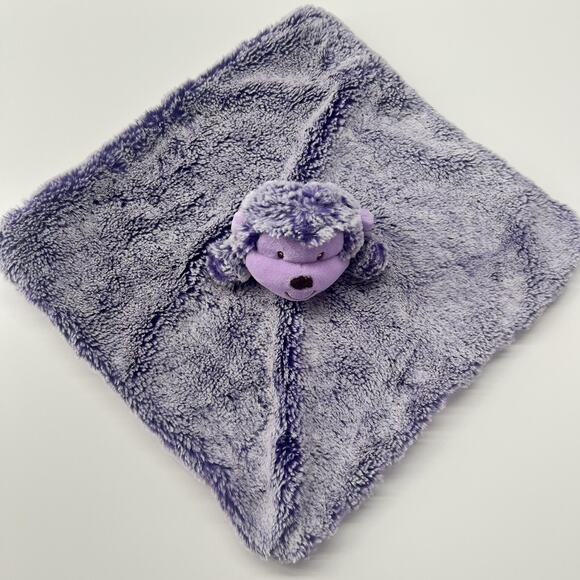 Animal Adventure Baby Lovey Purple Monkey Plush Security Blanket 2017 - Picture 1 of 4